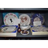 A selection of royal memorabilia including Lady Dianna