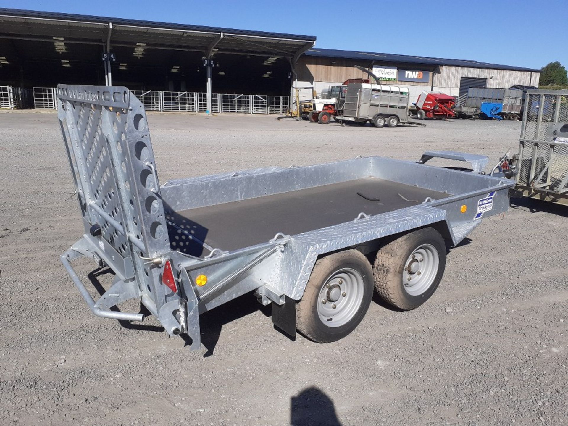 IFOR WILLIAMS GE1054 PLANT TRAILER. 10' - Image 3 of 5