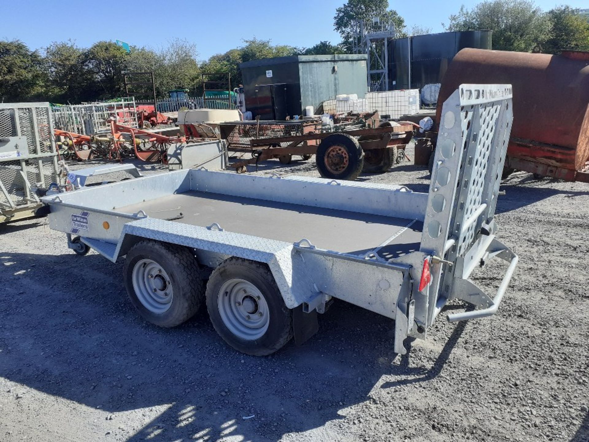 IFOR WILLIAMS GE1054 PLANT TRAILER. 10'