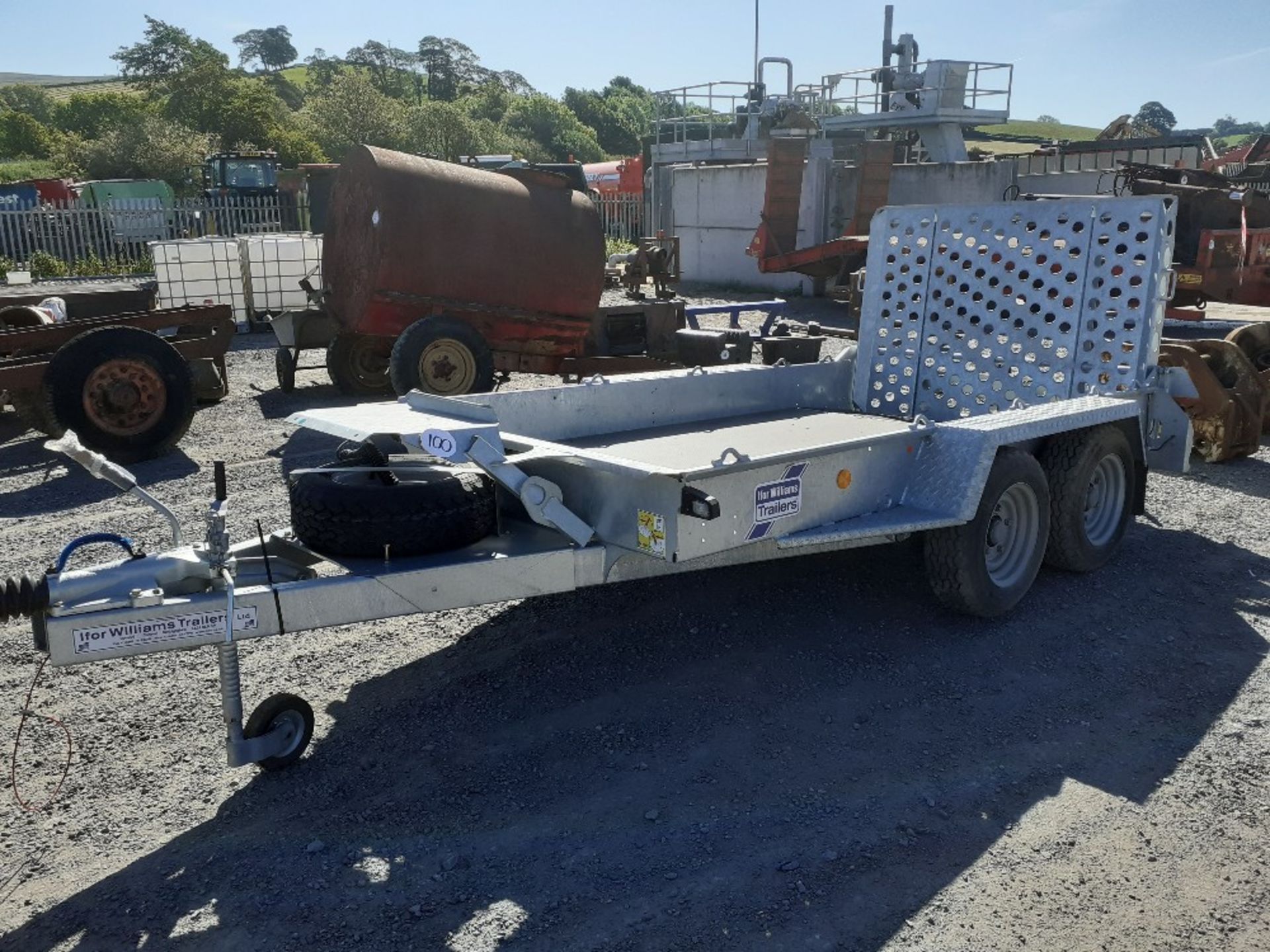 IFOR WILLIAMS GE1054 PLANT TRAILER. 10' - Image 5 of 5