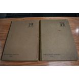 Art. The Durer Society. Portfolio volumes for 1900 (third series) & 1905 (eighth series). 1900