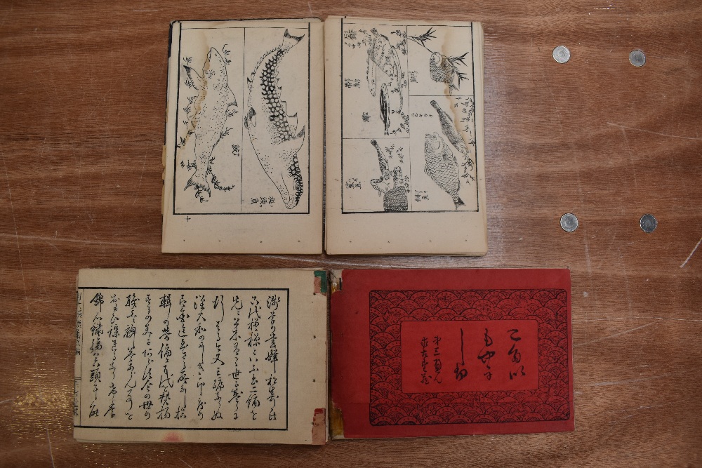 Japanese. Two late Nineteenth century illustrated volumes, most likely published in Tokyo around the