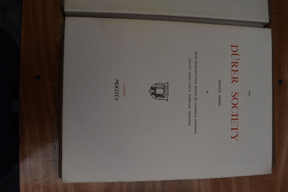 Art. The Durer Society. Portfolio volumes for 1900 (third series) & 1905 (eighth series). 1900 - Image 2 of 4