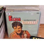 A lot of various Elvis Presley album with some rare pressings , also includes magazines and a