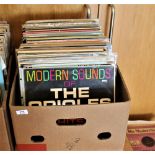 A lot of one hundred various albums -vocal , jazz , easy listening , rock and more - a mixed bag