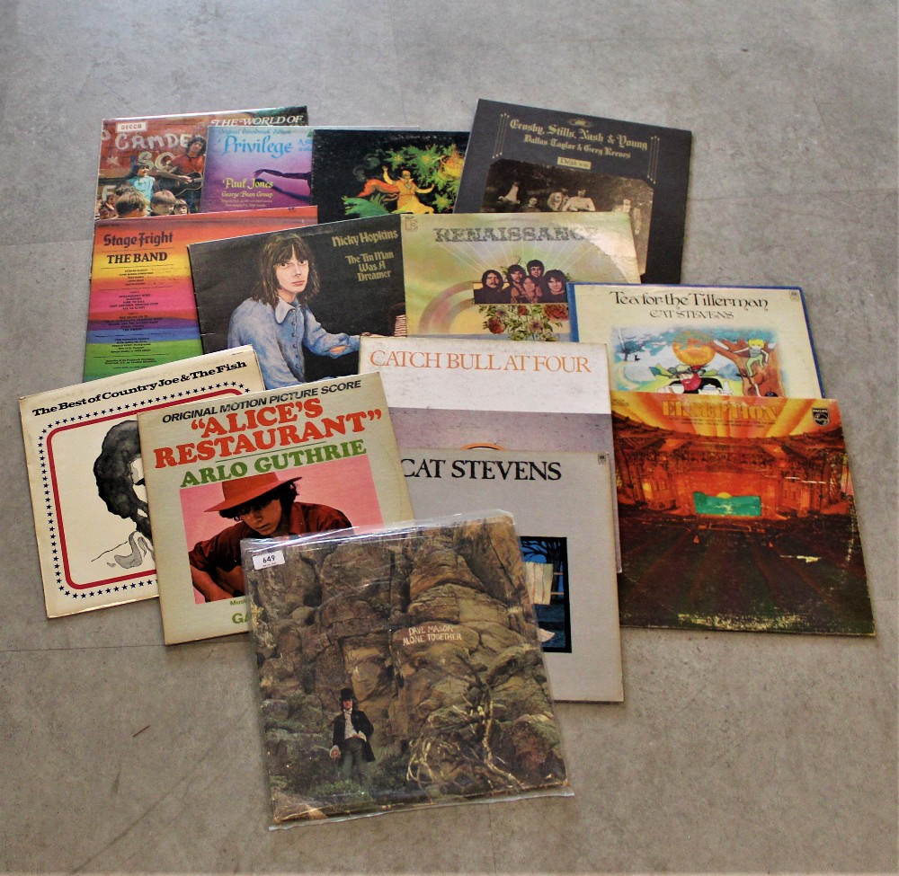 A lot of fourteen rock albums - late 60's / early 70's