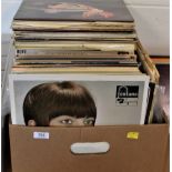 A large box of classical vinyl