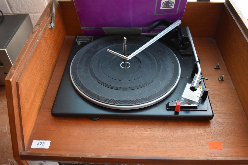 A vintage Dynatron Turntable system with tuner and original manual - Image 2 of 2