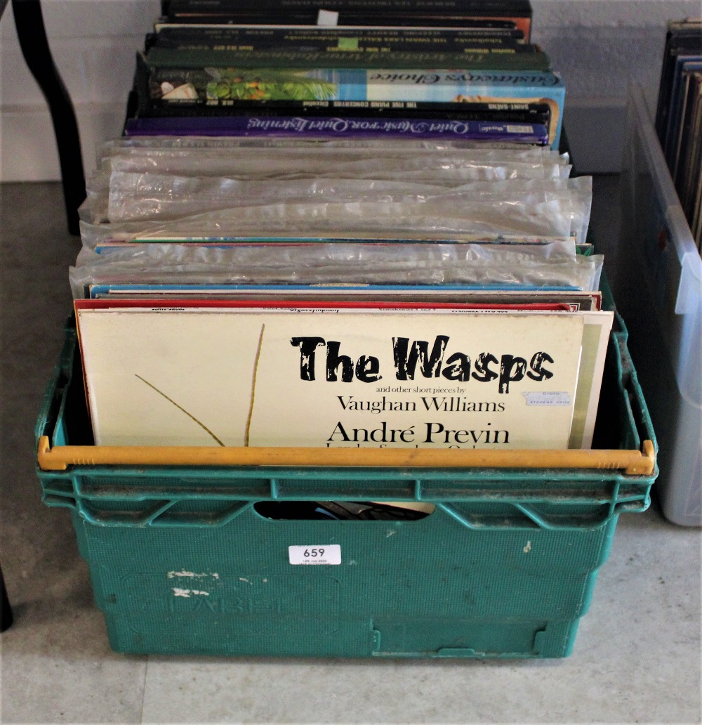 A large box of classical albums and some box sets - interesting and obscure titles in this lot