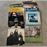 A lot of fifteen rock and singer / songwriter albums , some nice titles in this lot - some