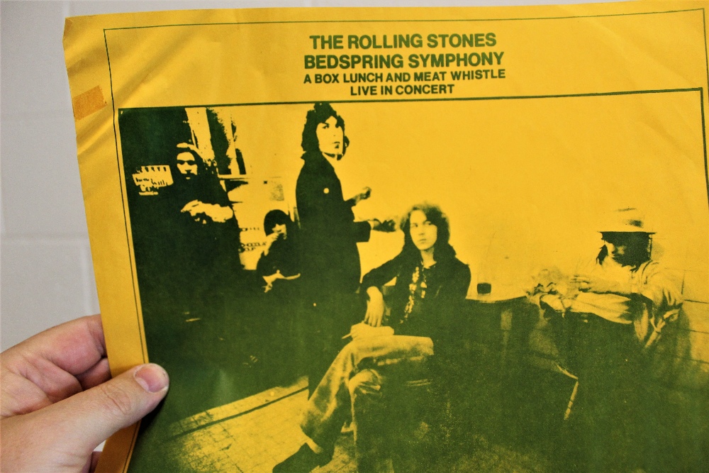 A Rolling Stones 1970's Bootleg - ' Bedspring Symphony ' Live in Concert - Image 2 of 2