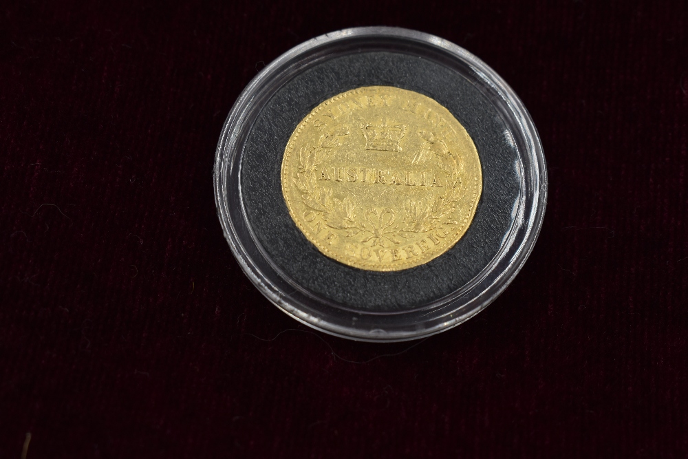 A Collection of Seven Gold Sovereigns. The First Gold Sovereigns of each Sovereign Mint - Image 5 of 15