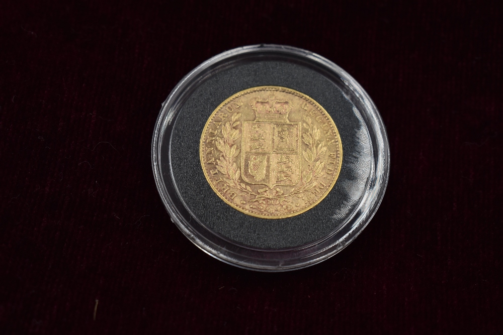 A Collection of Seven Gold Sovereigns. The First Gold Sovereigns of each Sovereign Mint - Image 7 of 15