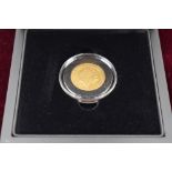 A Gold Sovereign. A King George III 1820 Gold Sovereign. In a case. These coins are all from Hattons