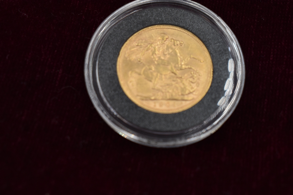 A Collection of Seven Gold Sovereigns. The First Gold Sovereigns of each Sovereign Mint - Image 9 of 15