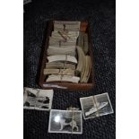 A collection of Senior Service cigarette cards various subjects