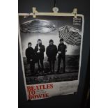 A promotional Beatles to Bowie Poster, National Portrait gallery. 15 October 2009- 24 January 2010.