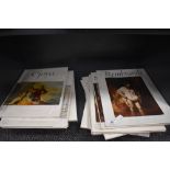 A collection of Express art books, each having 16 colour prints in, Included Rembrandt , Goya and