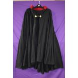 A vintage wool University of Addis Ababa Professor gown.