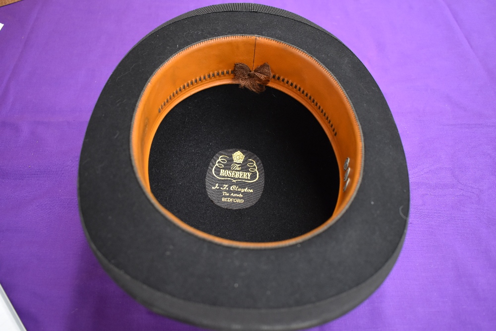 A vintage bowler hat ' The Rosebury' internal band measures approx 22.5'. Very good condition, - Image 2 of 2