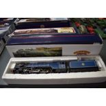 A Bachmann 00 gauge Class A1 4-6-2 loc & tender, North British 60161, boxed 32-553