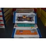 Eleven Bachmann HO scale items of rolling stock including Santa Fe, CP Rail, ATSF etc, all boxed