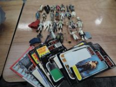 A selection of LFL, Kenner, Pallitoy and similar original Star Wars accessories and figures