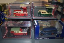 Eighteen Corgi (china) The Original Omnibus diecast advertising buses including 42101, 41601,