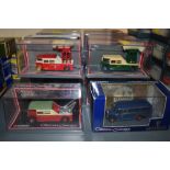 Eighteen Corgi (china) The Original Omnibus diecast advertising buses including 42101, 41601,