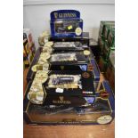 Nine Corgi (China) Guinness advertising vehicles including 55801, 50703,,59565 etc, all boxed