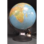 A modern light up globe of the world by Scanglobe