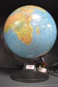 A modern light up globe of the world by Scanglobe