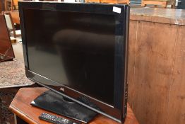 A JVC 32' LCD TV