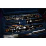 A Buffet Crampon Oboe (not clarinet) in fitted case, serial number stamped 18241