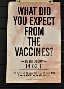 A poster for the Vaccines debut album - indie interest