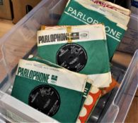 A nice box of 1960's seven inch singles in company sleeves - Hollies , Searchers and more