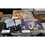 A lot of 3 Ramones albums with rare bootlegs - punk interest
