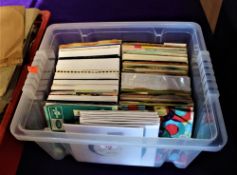 A box of 7' singles - various genres - 1960's and more