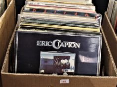 A job lot of 100 vinyl albums - various genres - male and female vocal , pop , jazz , rock and more