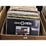 A job lot of 100 vinyl albums - various genres - male and female vocal , pop , jazz , rock and more