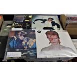A lot of 4 David Bowie - sealed heavyweight reissues of Aladdin Sane and Man Who Sold the World