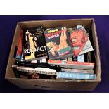 A large box of music related book , some nice titles here - good shop or online stock