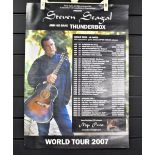 A Steven Segal poster world tour 2007