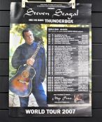 A Steven Segal poster world tour 2007