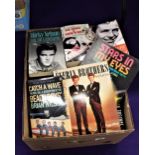 A large box of music related book , some nice titles here - good shop or online stock