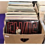 A job lot of 100 various albums with rock and pop , jazz , vocal and more