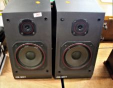 A pair of speakers - HS W01 made by Hitachi