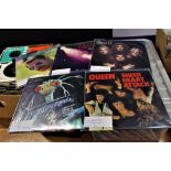 A Queen and related 6 vinyl lot - nice early pressings on offer here - viewing recommended