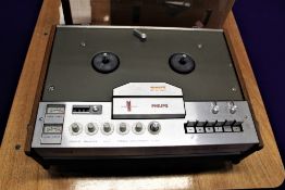 A 1960's Philips 4 track recorder - nice item that needs some renovation but a quality piece of
