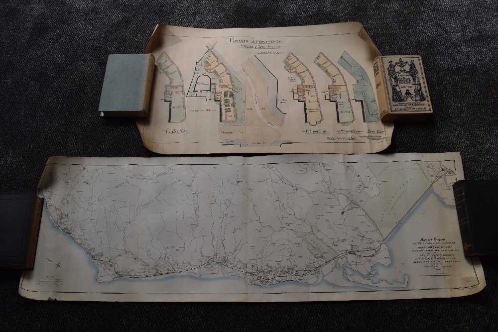 Local History. Maps and Plans, a small selection. Includes; Map of the Proposed West Cumberland,